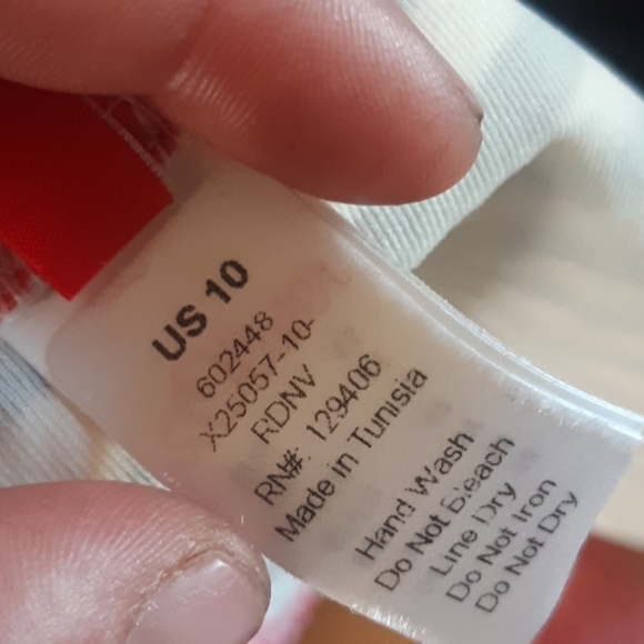 Nwt S. Oliver blue & white striped bikini bottom - Picture 3 of 4